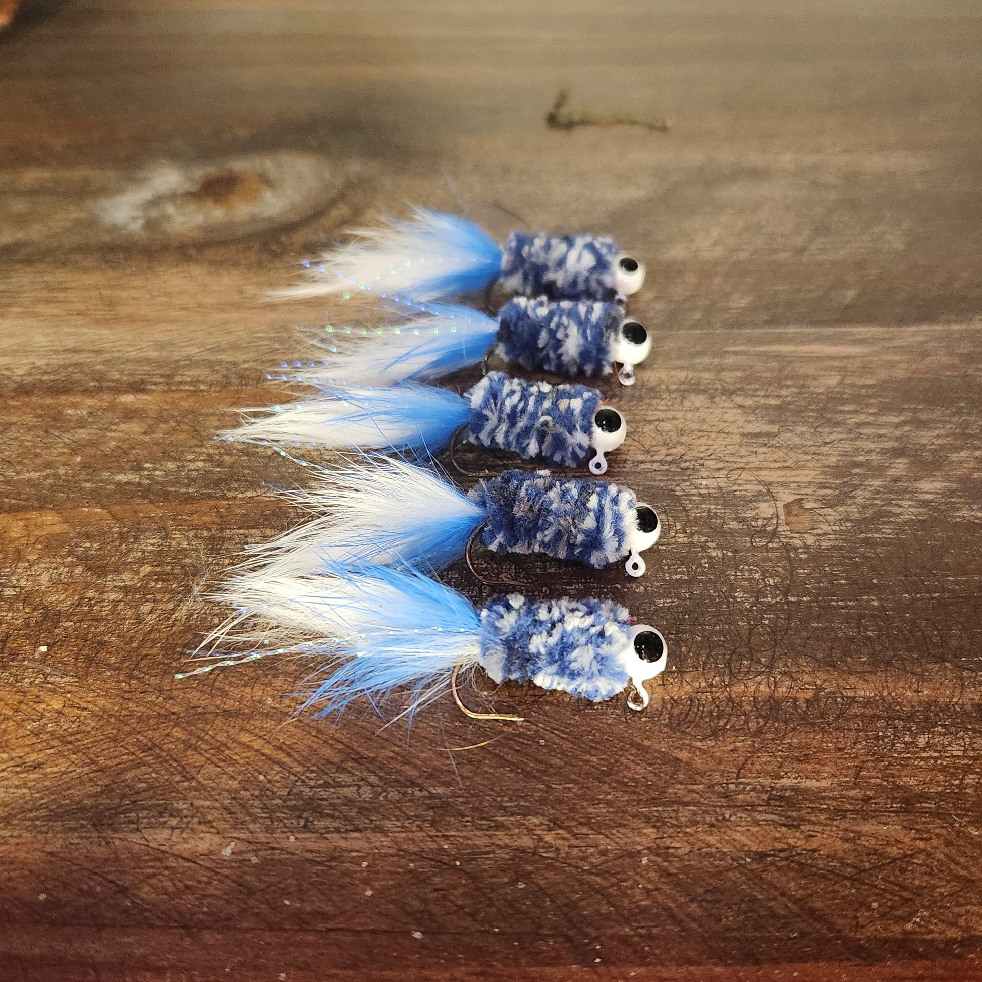 Chunk Monkey Milk Crappie Jig 5 Pack – Out-A-Sight Gear