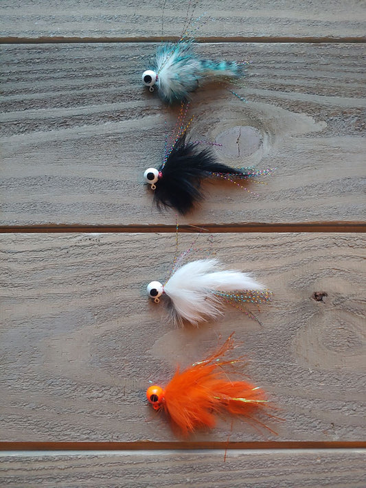 Zonker Jigs for Fishing. Pack of two